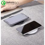 Wholesale Quick Charge Ultra-Slim Wireless Charger for Qi Compatible Device (White)